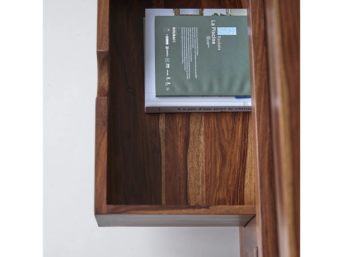 TV-Unterschrank TV-Schrank TV-Tisch Palisander Sheesham 200cm Tikamoon