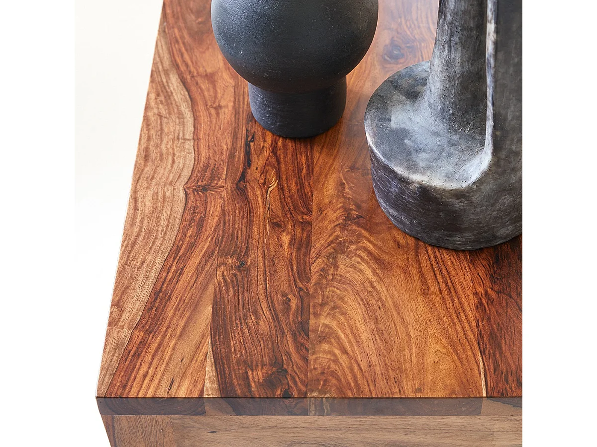 Cassettiera in legno massello di palissandro con 3 cassetti Bonnie