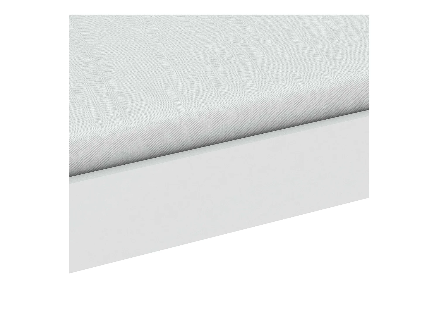 Cama Juvenil Tidy Blanca Habitación 90x200 cm Sin Somier