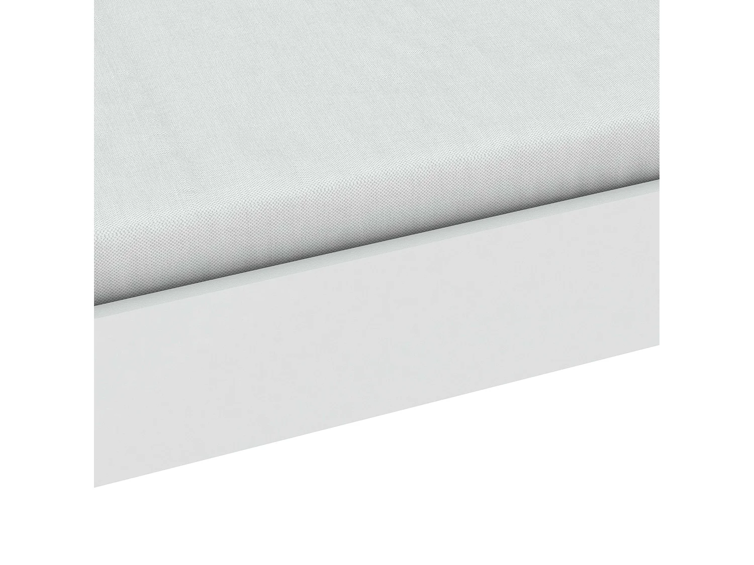 Cama Juvenil Tidy Blanca Habitación 90x200 cm Sin Somier