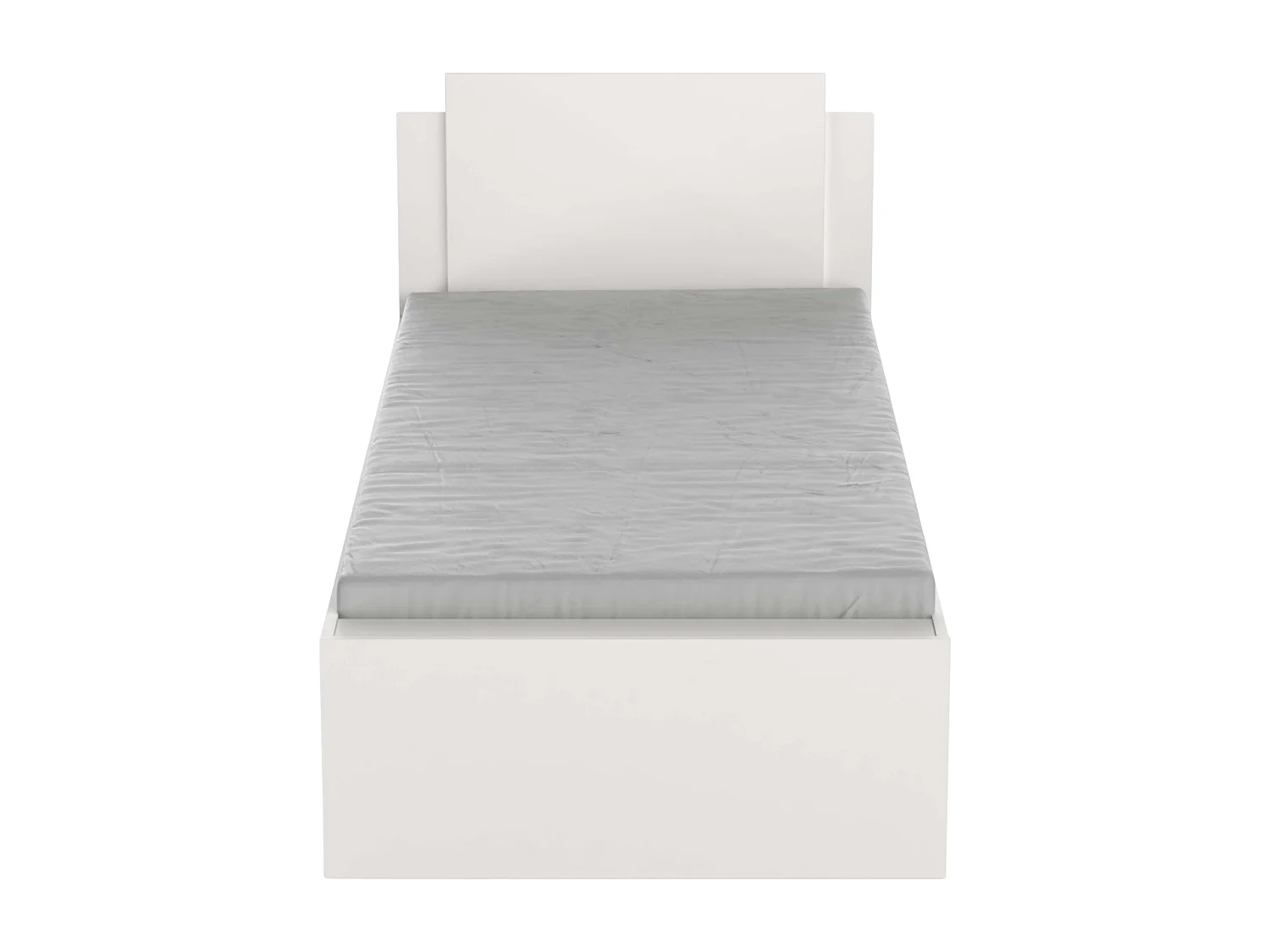 Cama Juvenil Life blanco mate nórdico 90x190-200cm
