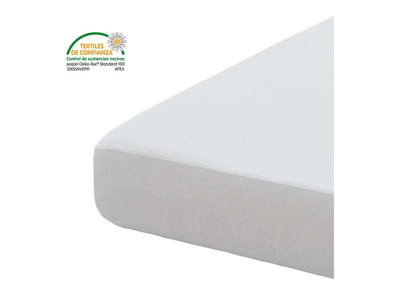 Protège-matelas Altea, imperméable et respirant, 100 % coton, 105 cm