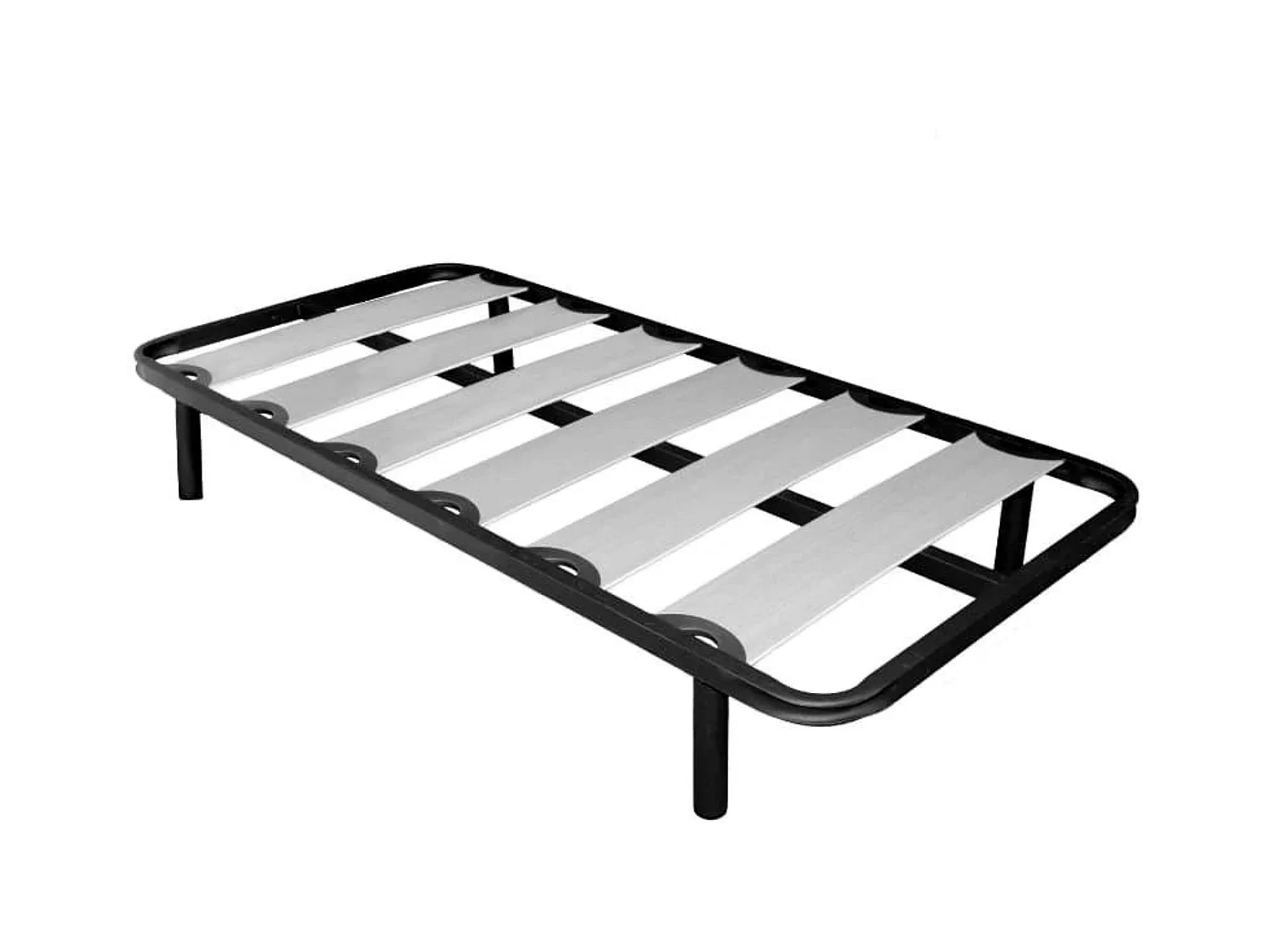 Somier 80x180 cm Balda Ancha, Acero 40x30 mm, Refuerzo Central, Chopo-Flex