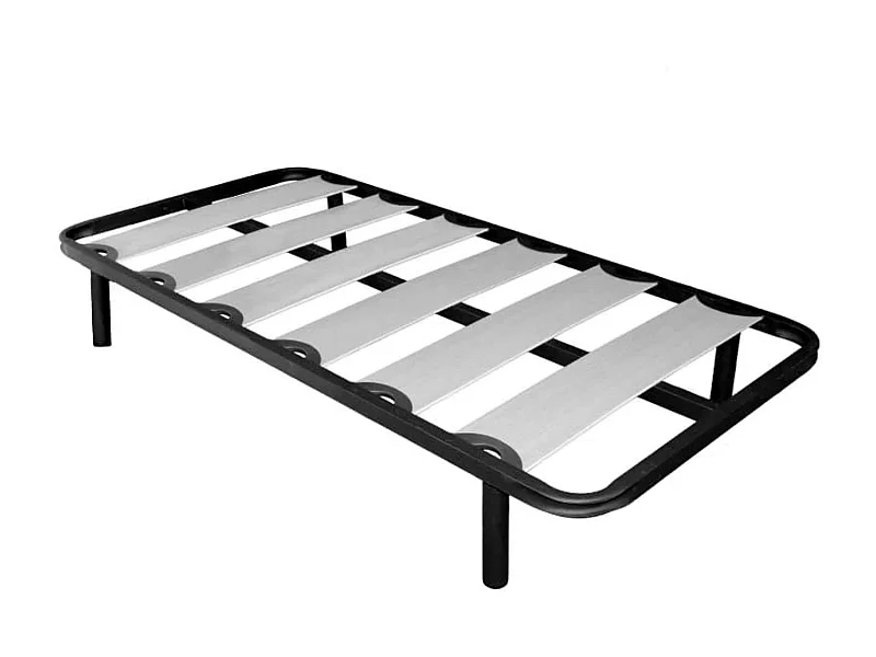 Somier 80x180 cm Balda Ancha, Acero 40x30 mm, Refuerzo Central, Chopo-Flex
