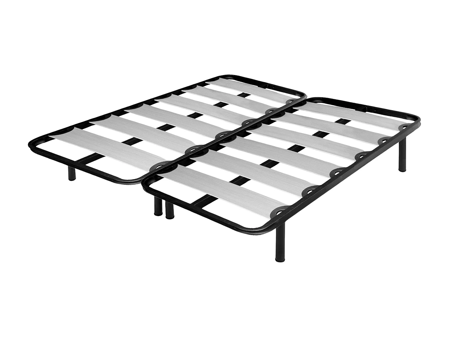 Somier XL 180x190 cm balda ancha tubo 40x30 mm c/refuerzo central (patas)