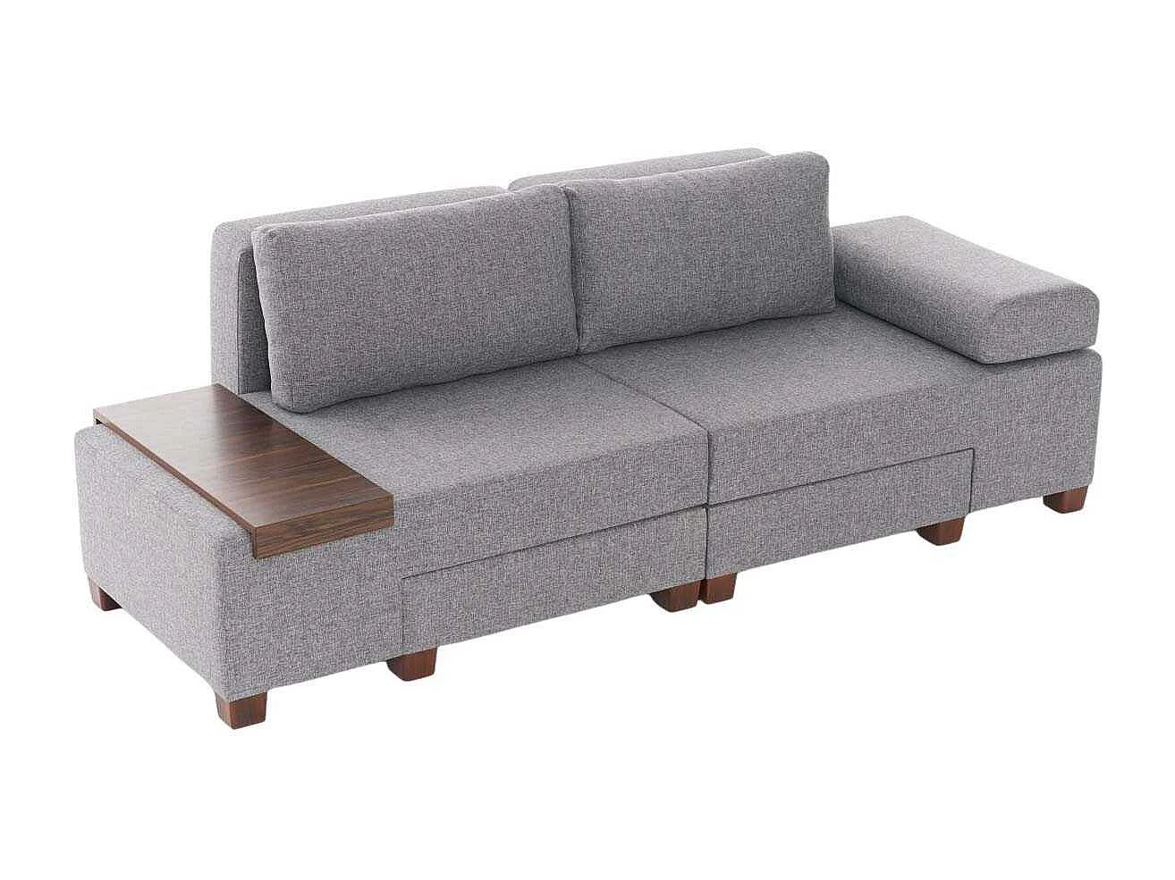 Canapé 3 places convertible en lin Penna