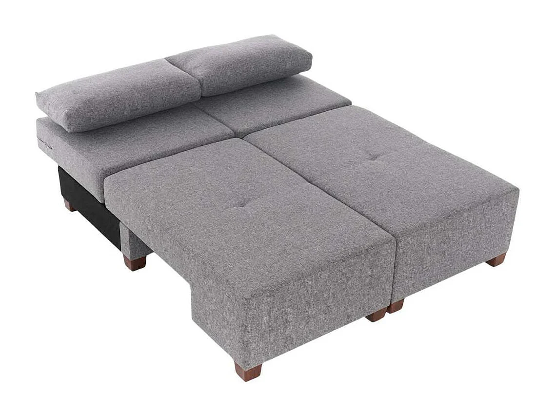 Canapé 3 places convertible en lin Penna