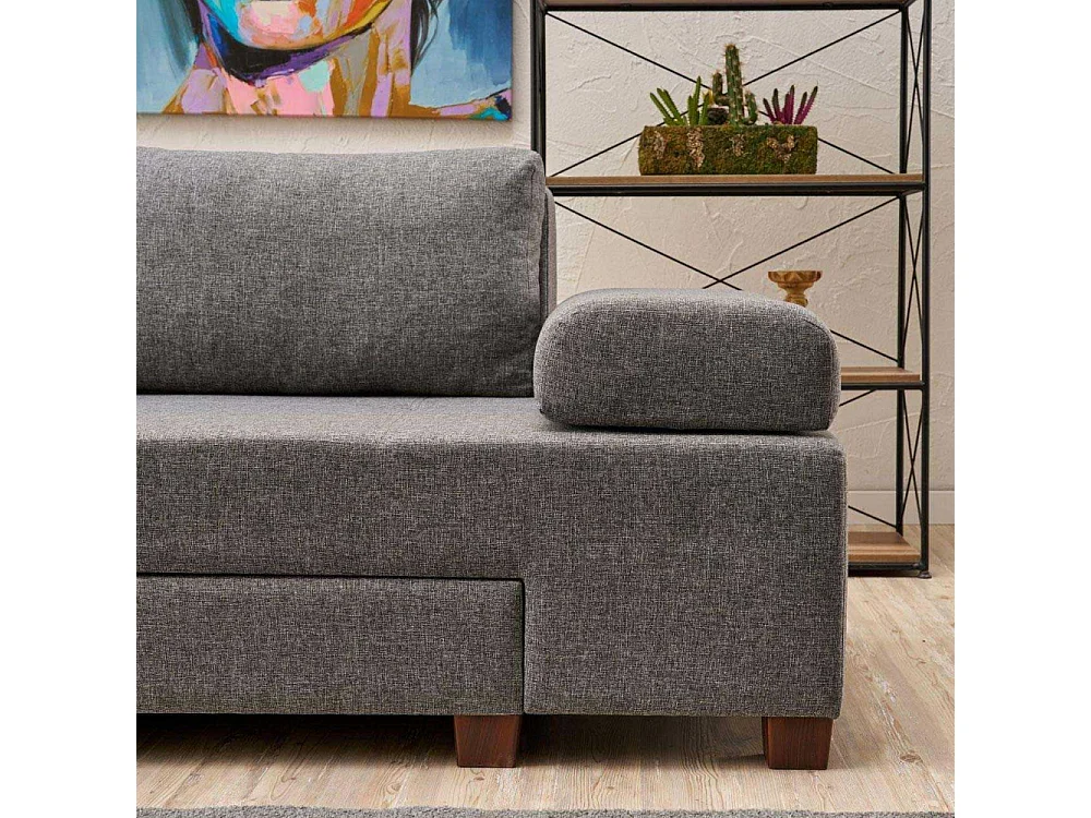 Canapé 3 places convertible en lin Penna