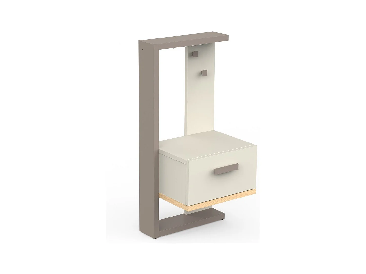 Chevet 1 tiroir L39,2 cm - CAMILLIA