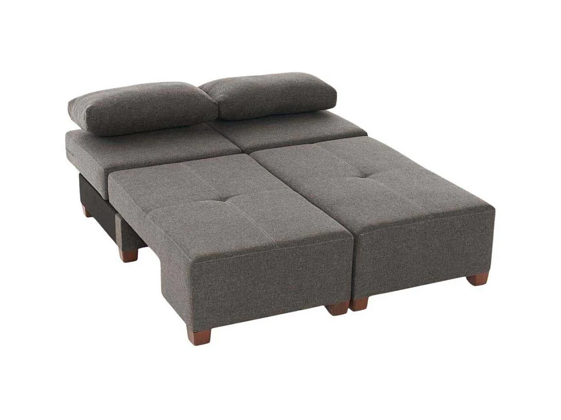 Canapé 3 places convertible en lin Penna