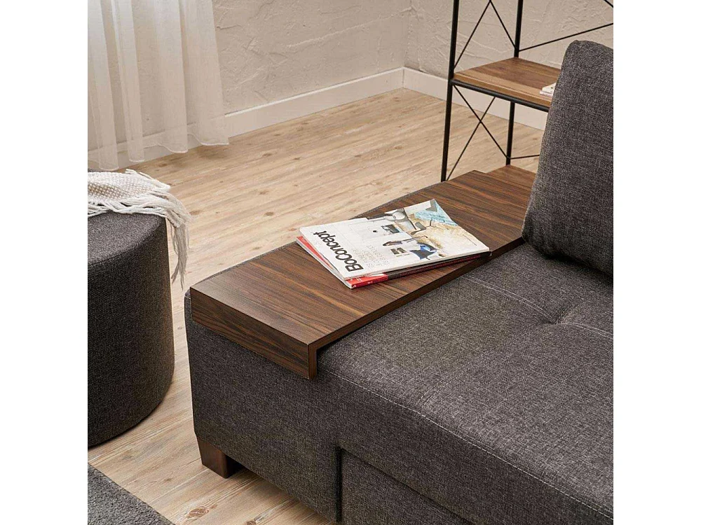 Canapé 3 places convertible en lin Penna