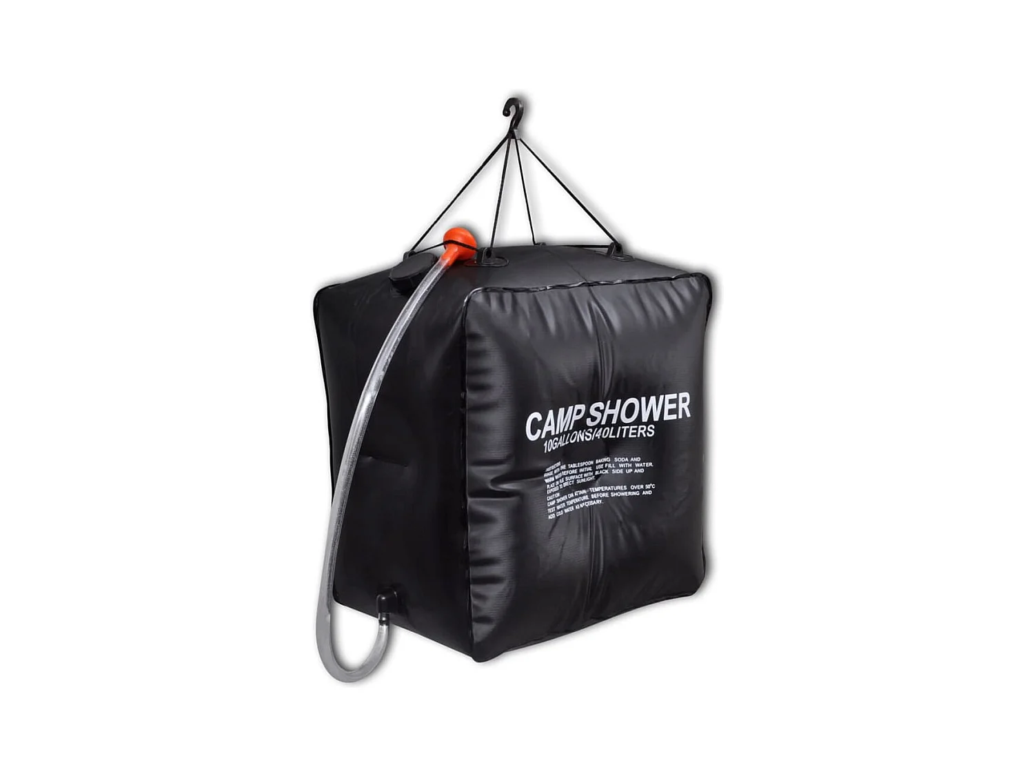 Chuveiro Solar Portátil 40 Litros para Camping e Atividades ao Ar Livre