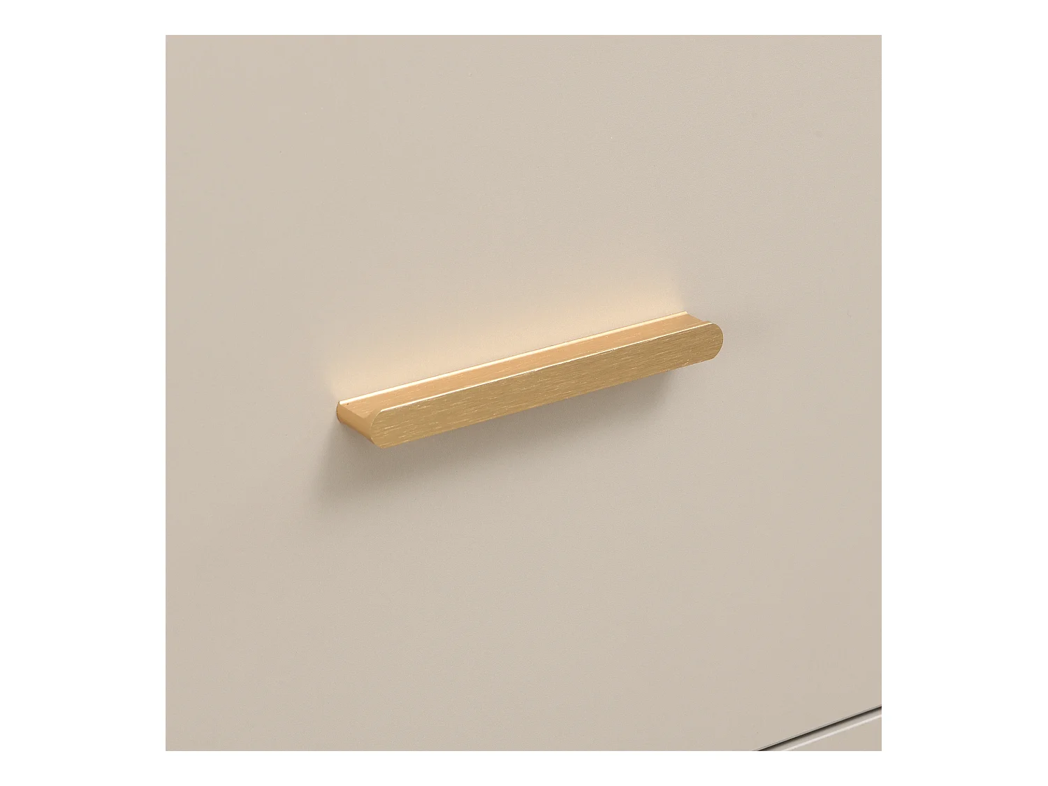 Cabide bege - roupeiro com 2 gavetas e 3 portas - arrumação aberta