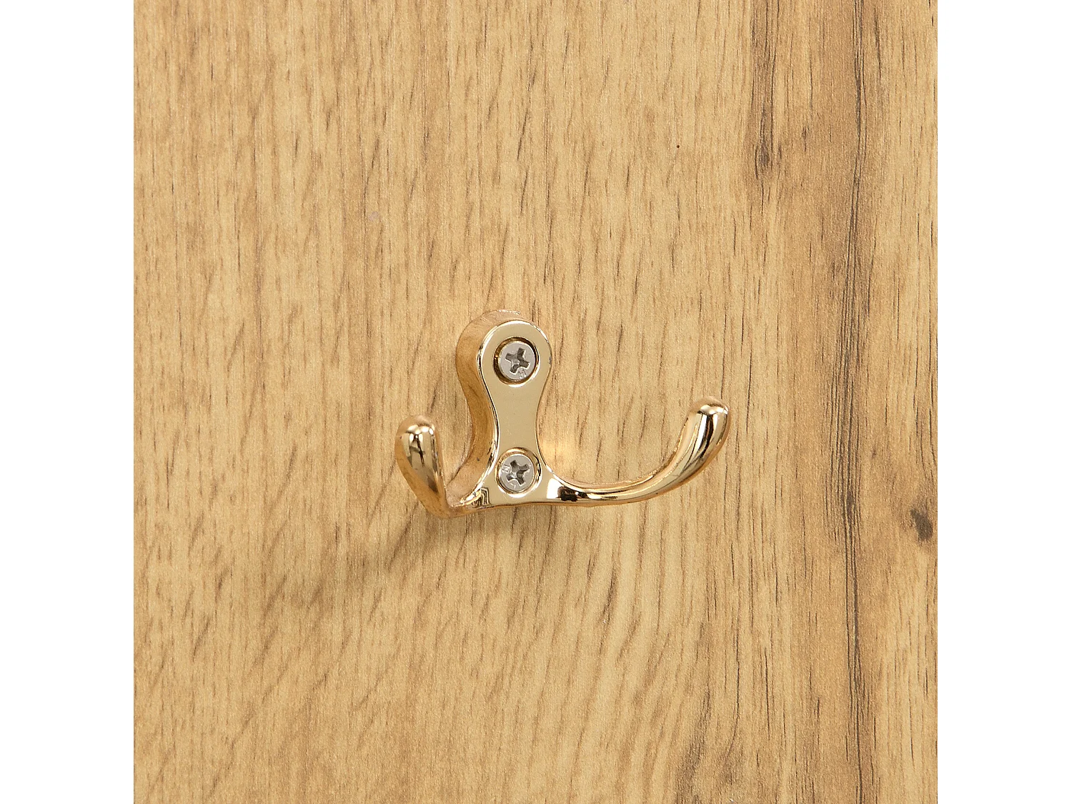 Porte-manteau bois avec miroir - Vestiaire à 1 tiroir et 2 portes - avec coussins et patères