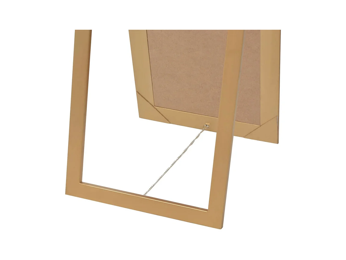 Miroir sur pied Style baroque 160x40 cm Doré