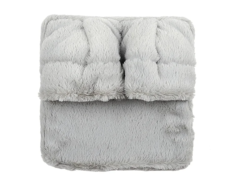 Chaussons Vibrant M6 Gris - Massage Doux ou Tonique, Léger et Portable