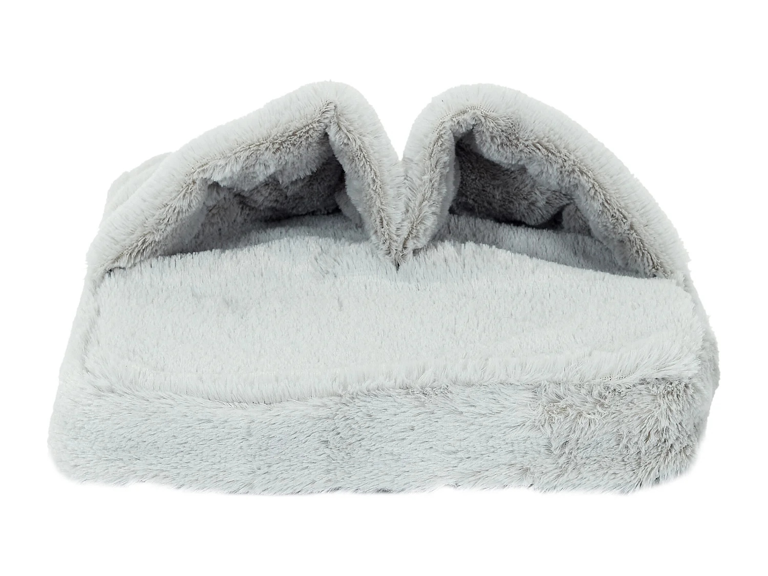 Chaussons Vibrant M6 Gris - Massage Doux ou Tonique, Léger et Portable