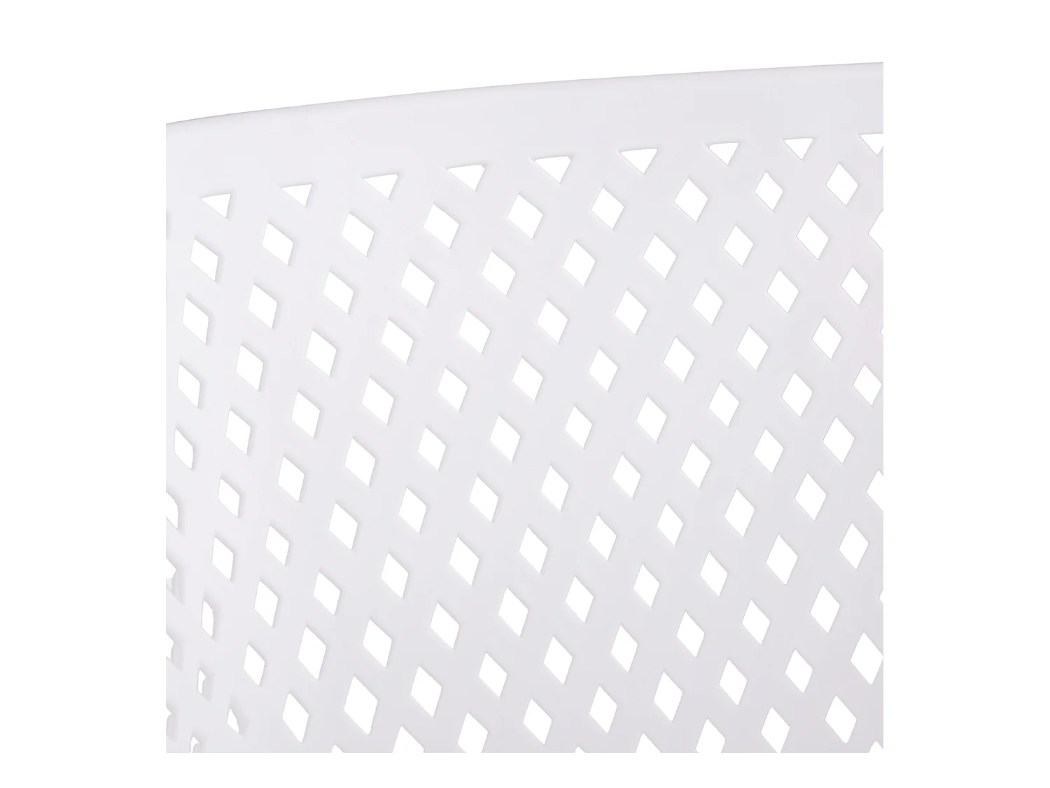 Tuinstoel 55x74,5x54 cm wit