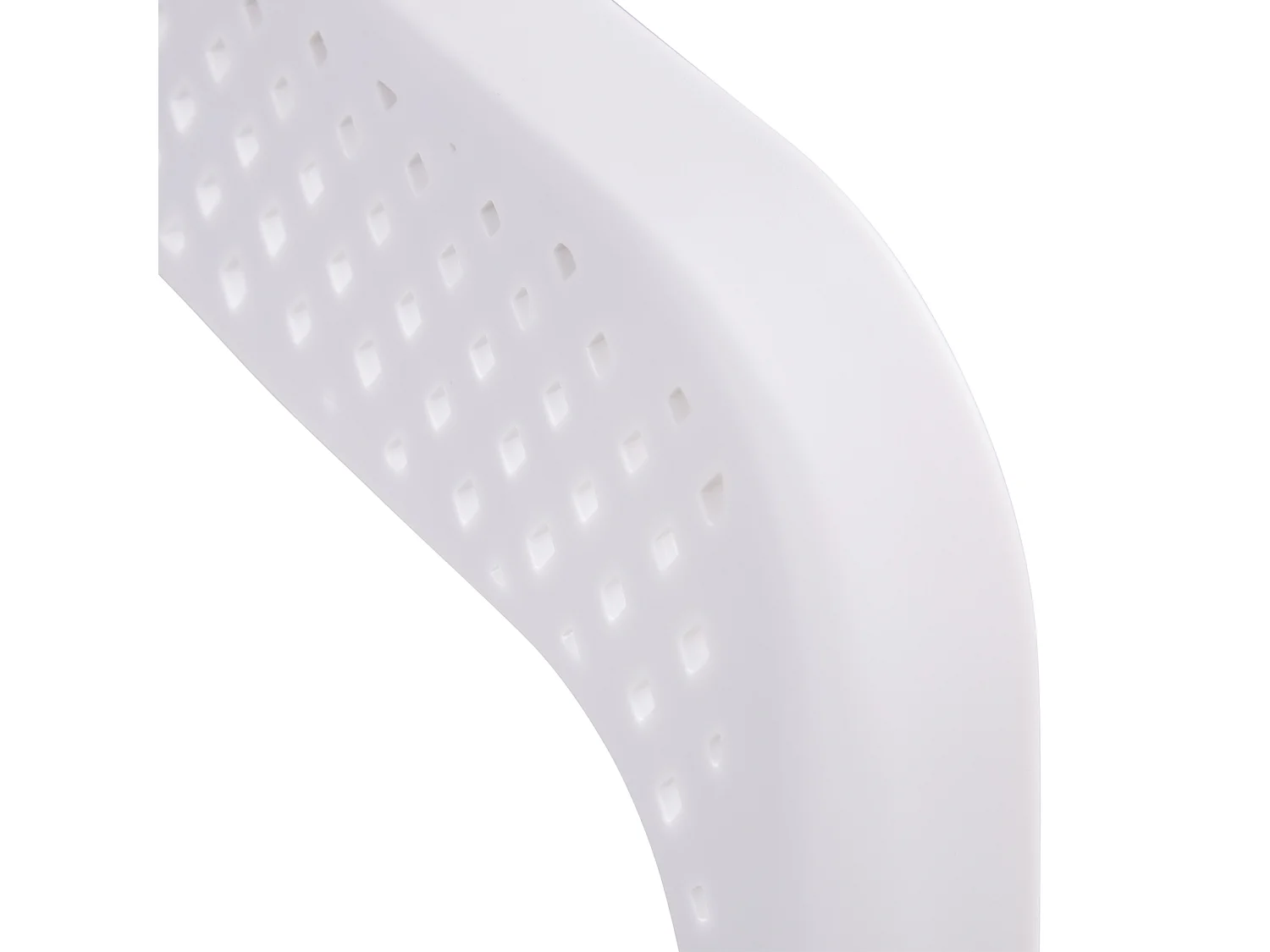 Sedia da giardino 55x74,5x54 cm bianca