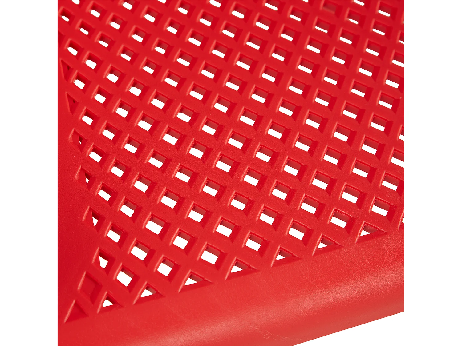 Conjunto de sillas de jardín 55x74.5x54 cm rojo