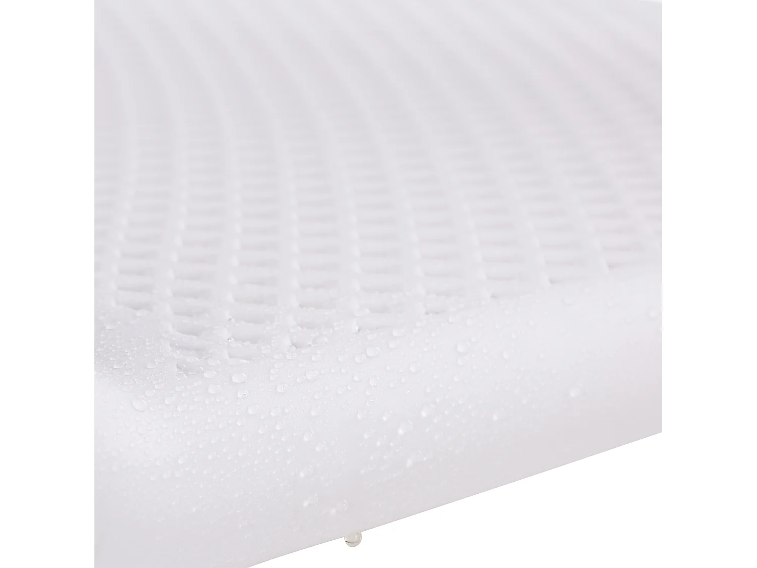 Sedia da giardino 55x74,5x54 cm bianca set da 6