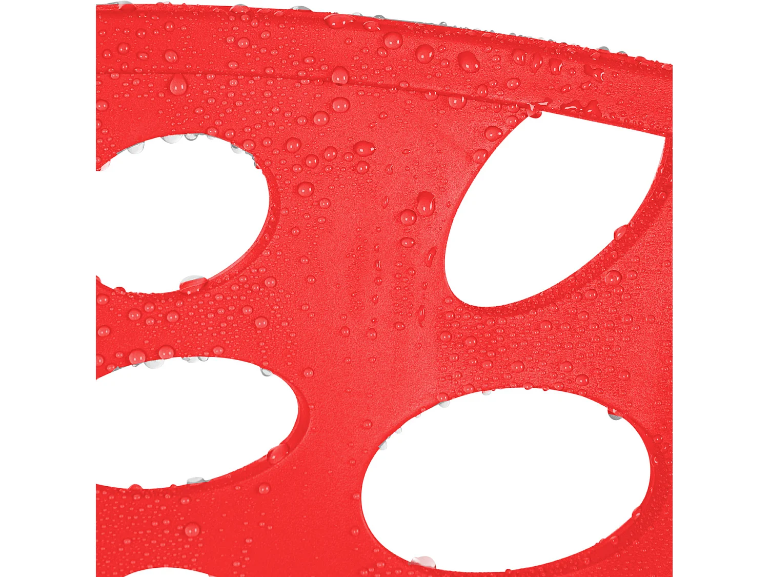 Silla de jardín 47x83x47 cm rojo