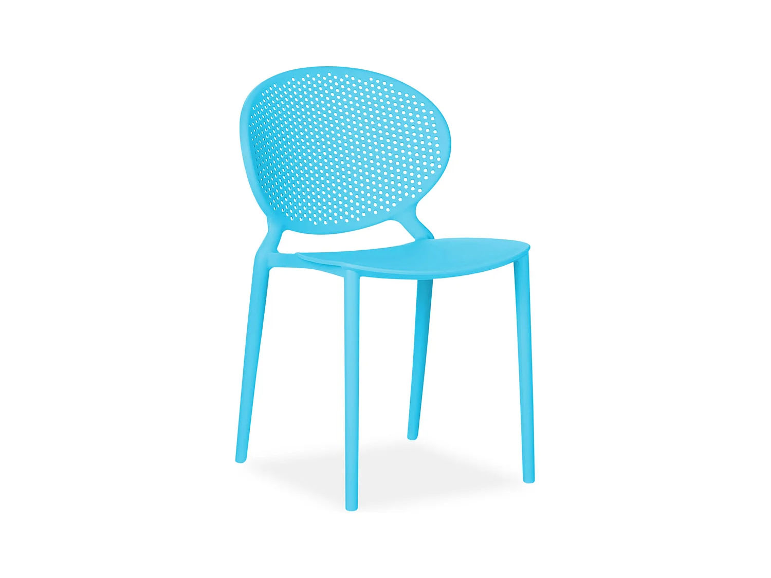 Tuinstoel 41x77,5x48 cm blauw