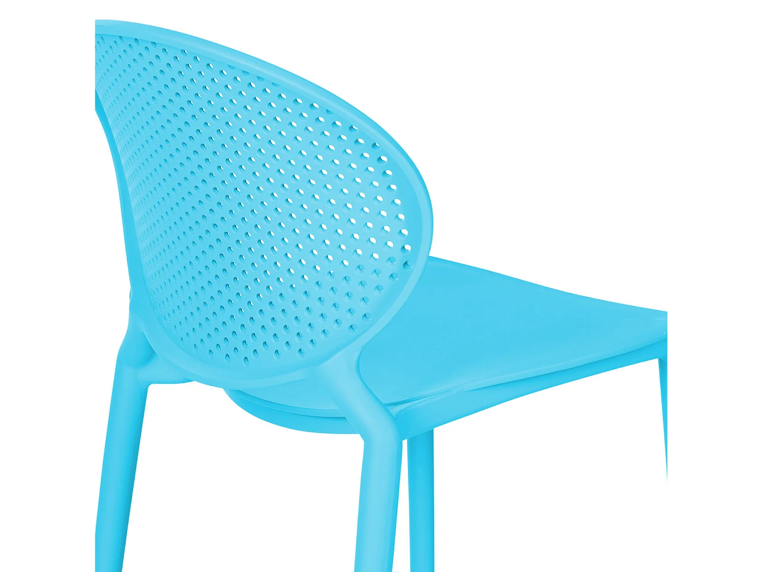 Sedia da giardino 41x77,5x48 cm blu