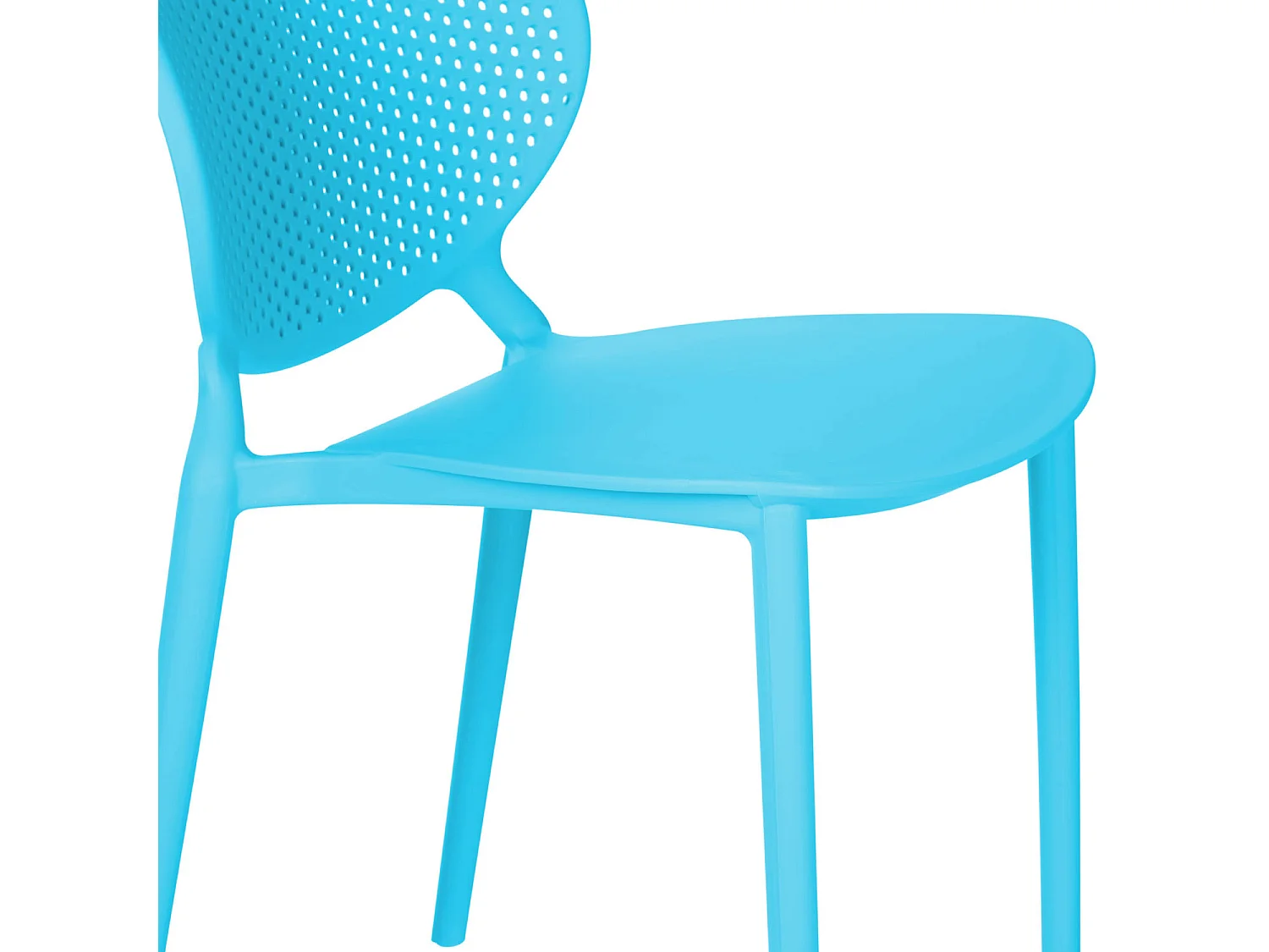 Sedia da giardino 41x77,5x48 cm blu