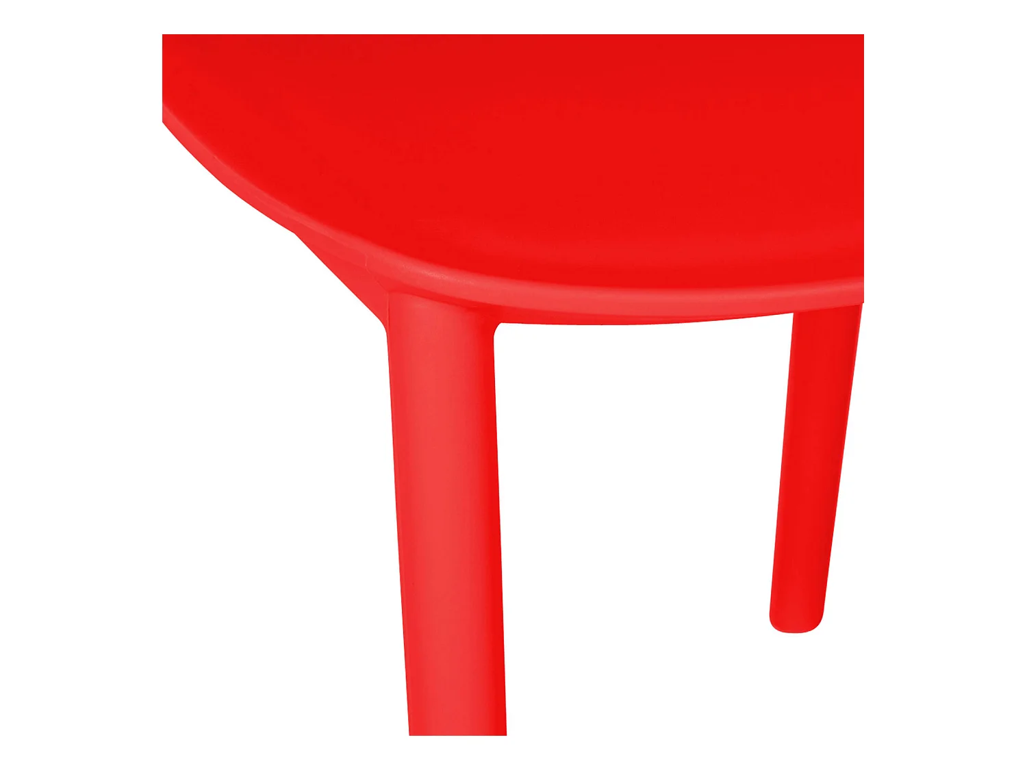 Tuinstoel 41x77,5x48 cm rood