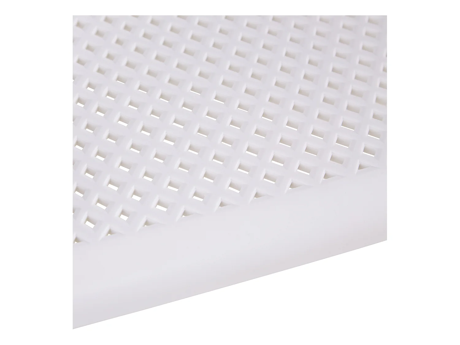 Tuinstoel 55x74,5x54 cm wit