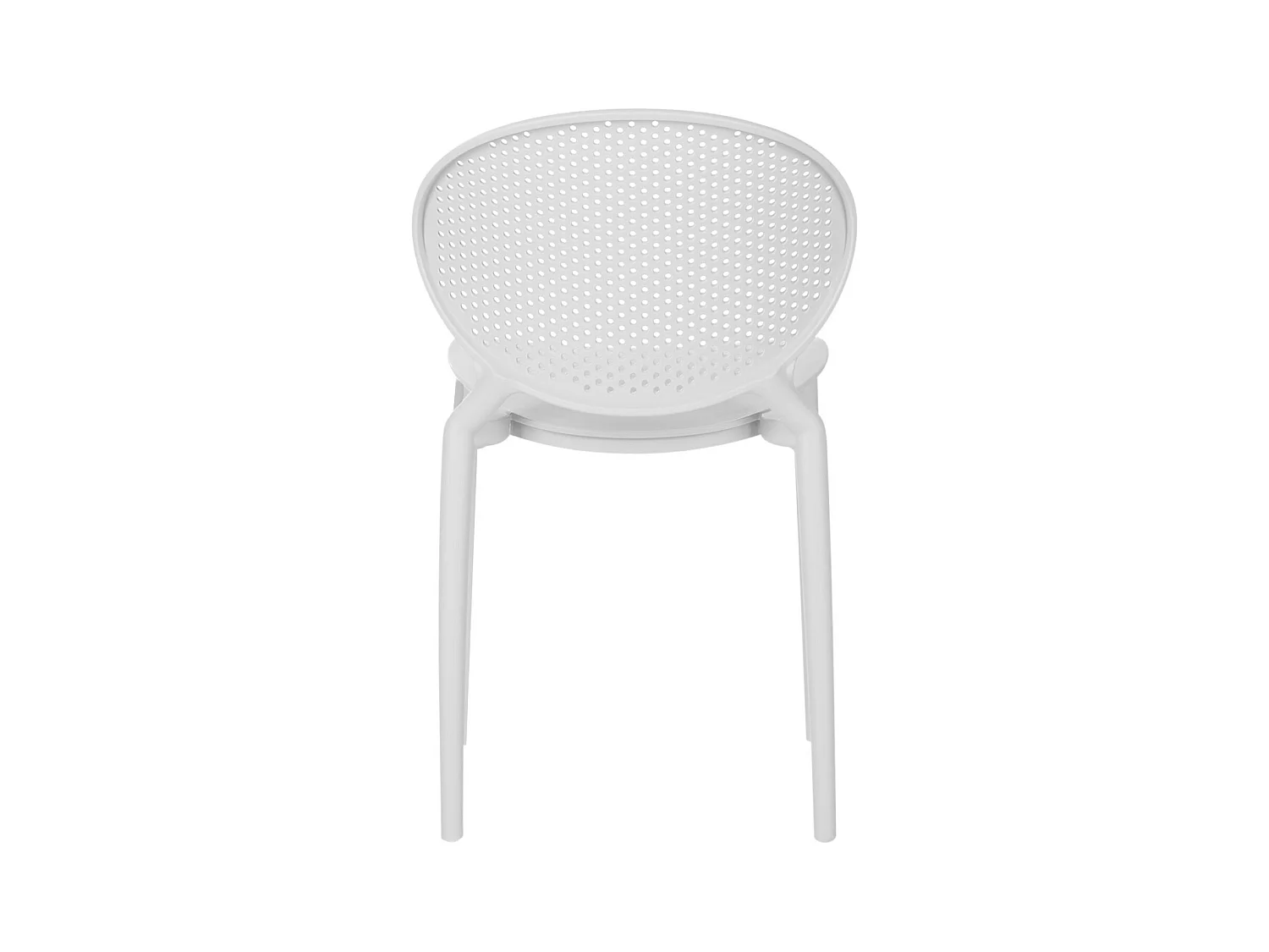 Tuinstoel 41x77,5x48 cm grijs