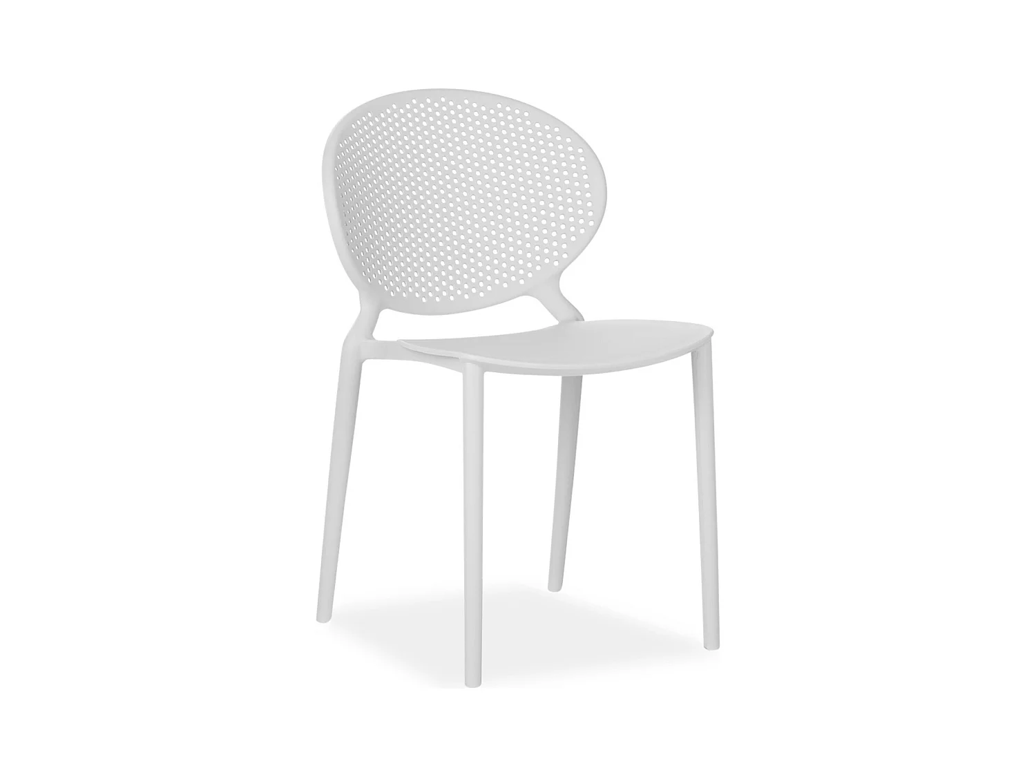 Tuinstoel 41x77,5x48 cm grijs