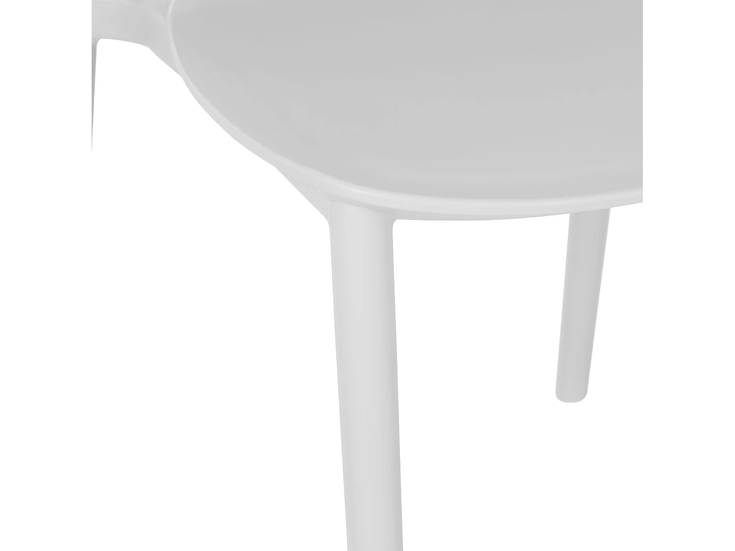 Silla de jardín 41x77.5x48 cm gris