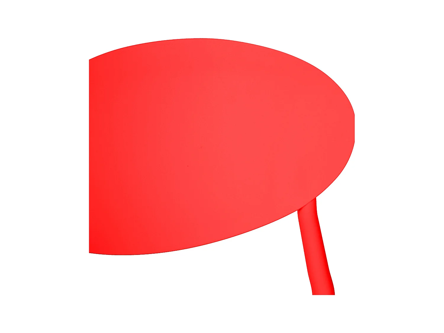 Ensemble de chaises de jardin 41x80.5x51 cm Rouge