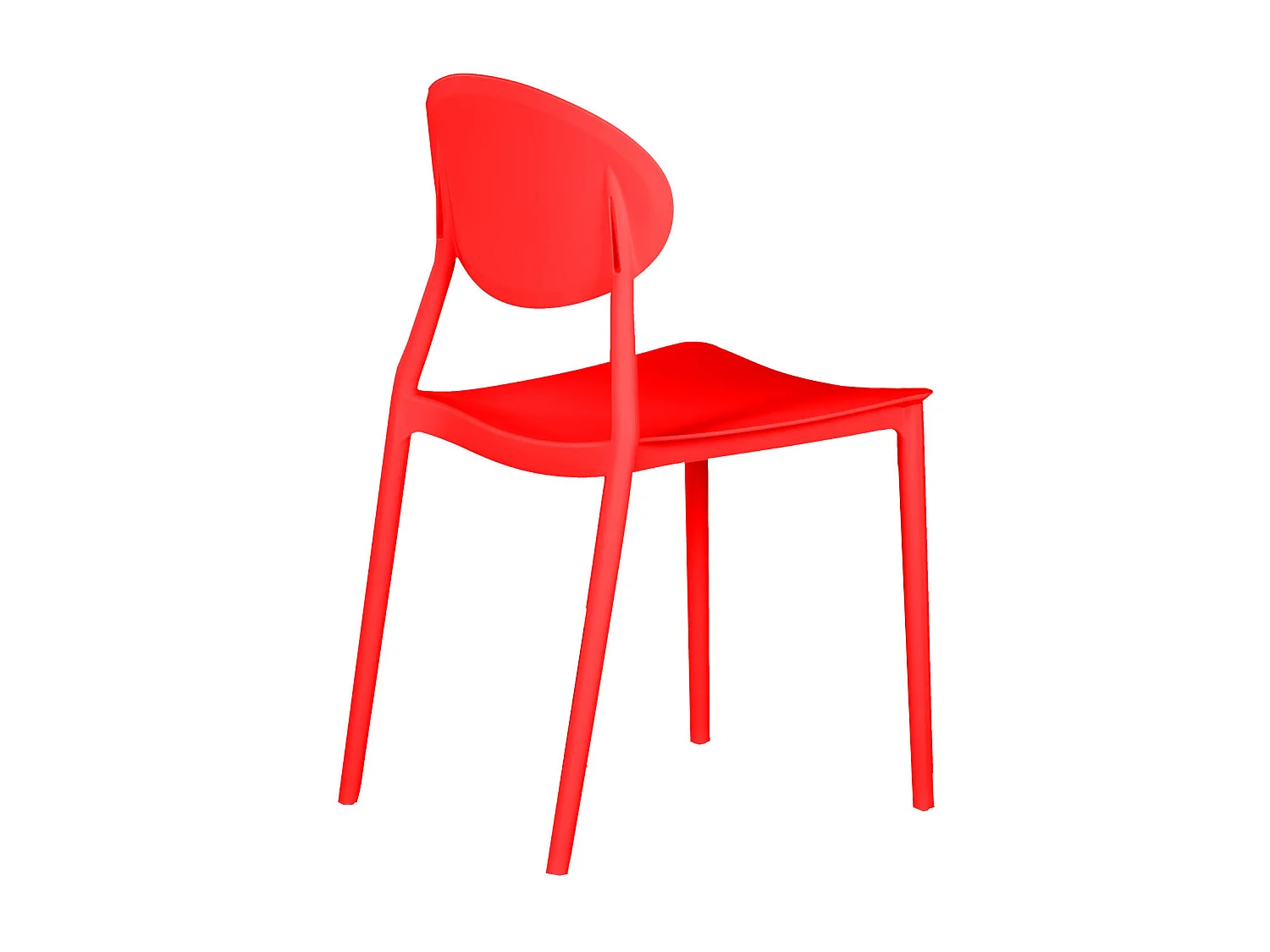 Set di sedie da giardino 41x80,5x51 cm Rosso