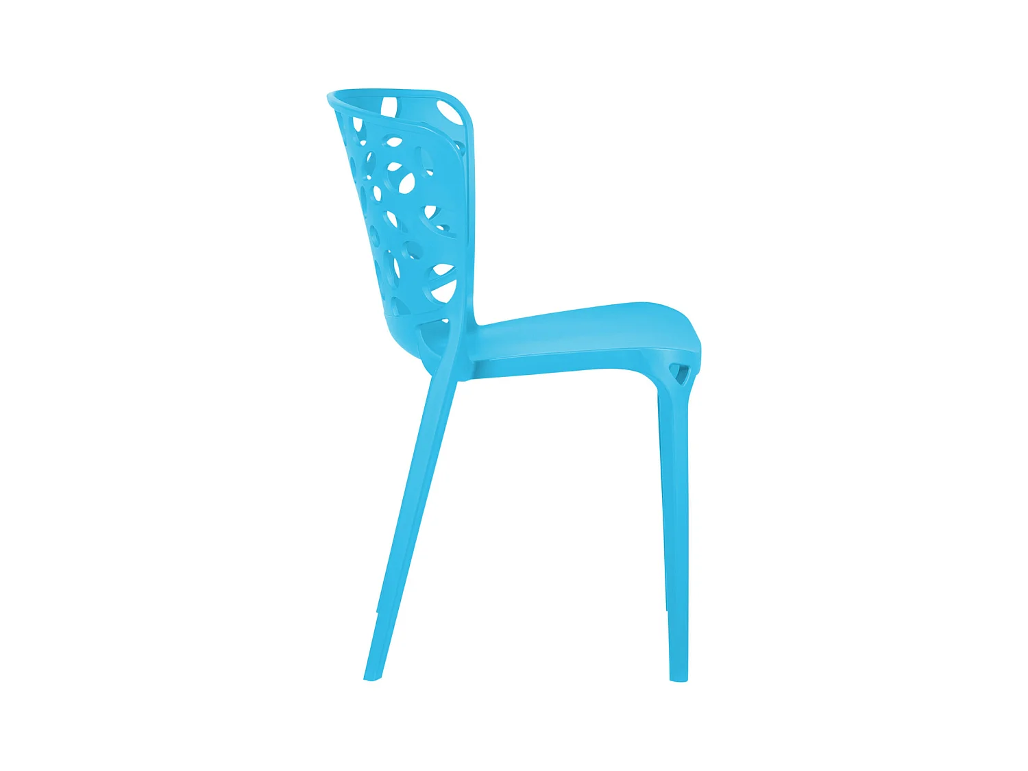 Ensemble de chaises de jardin 47x83x47 cm Bleu Moderne