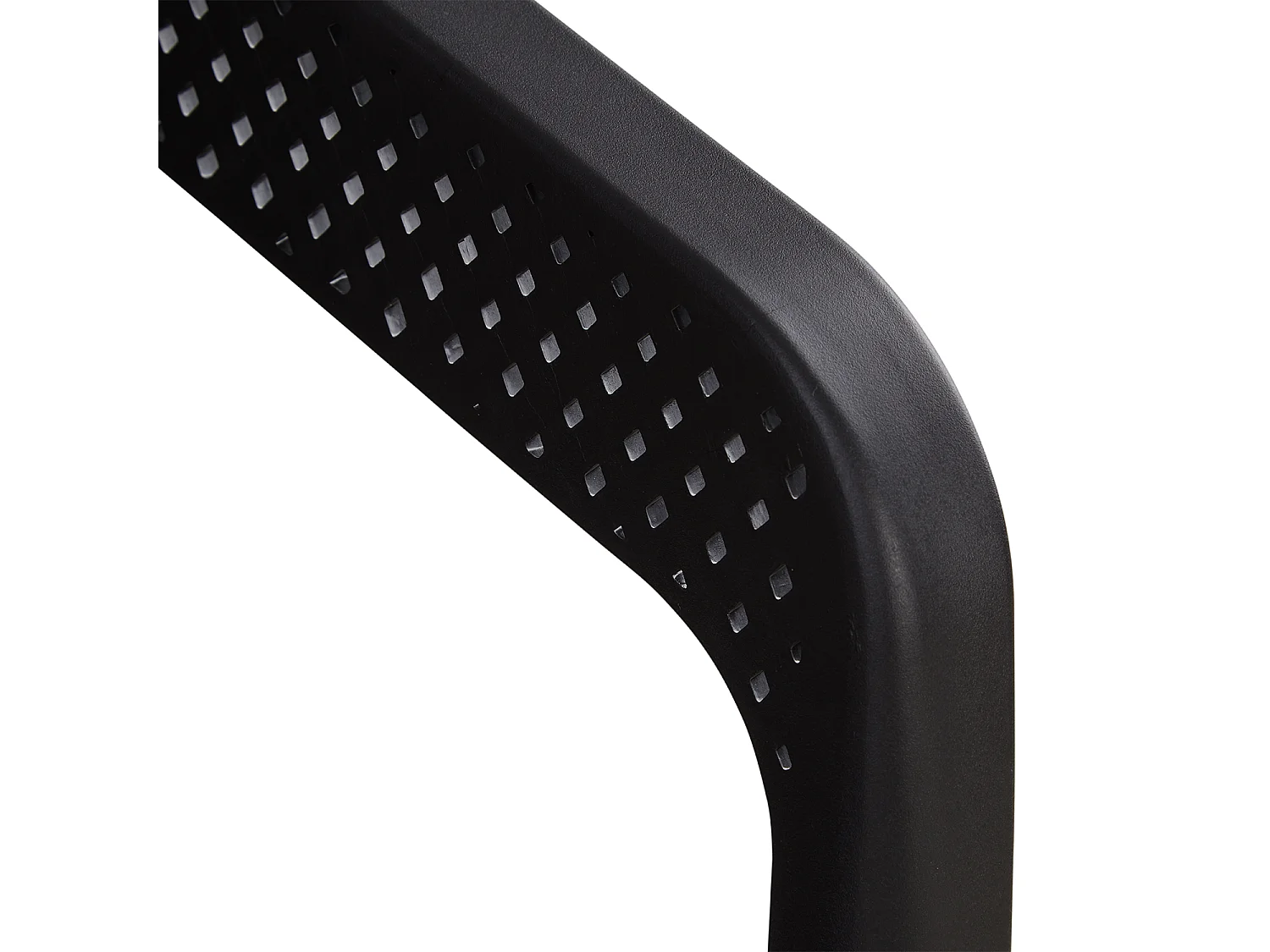 Silla de jardín 55x74,5x54 cm negro juego de 6