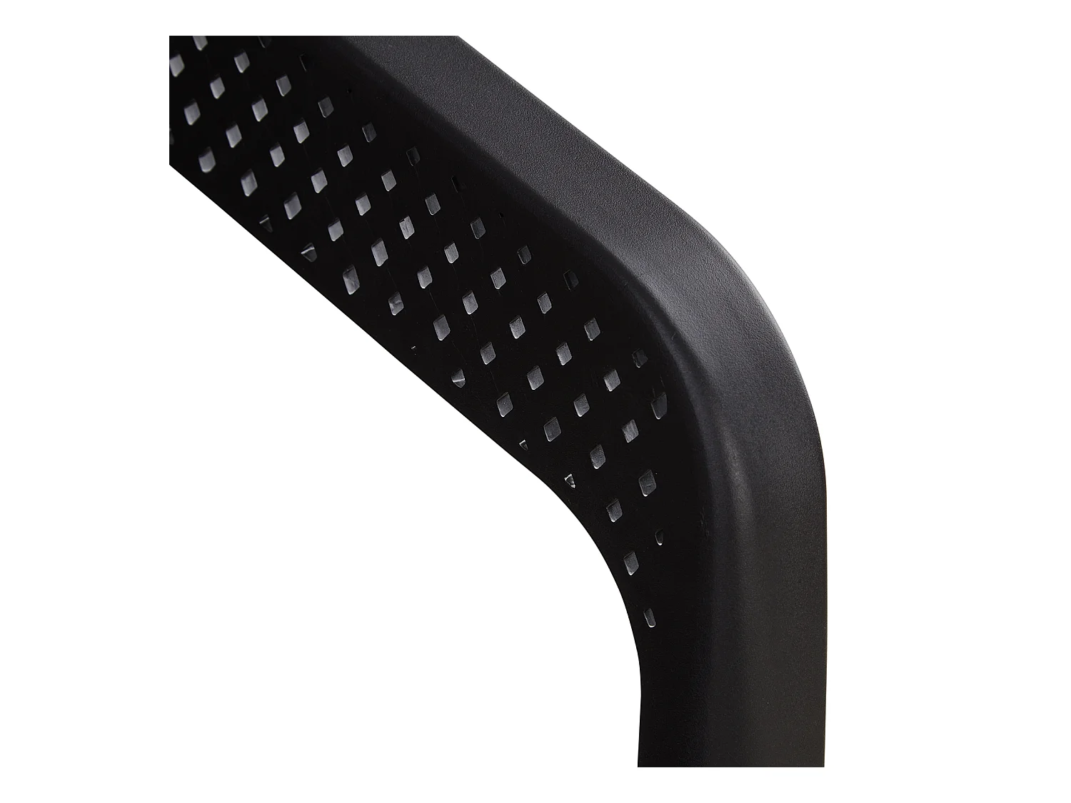 Tuinstoel 55x74,5x54 cm zwart