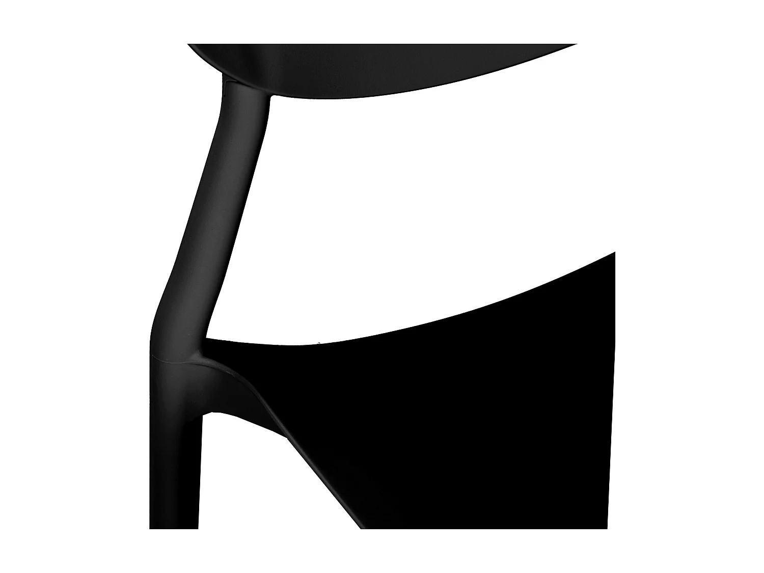 Set di sedie da giardino 41x80,5x51 cm Nero