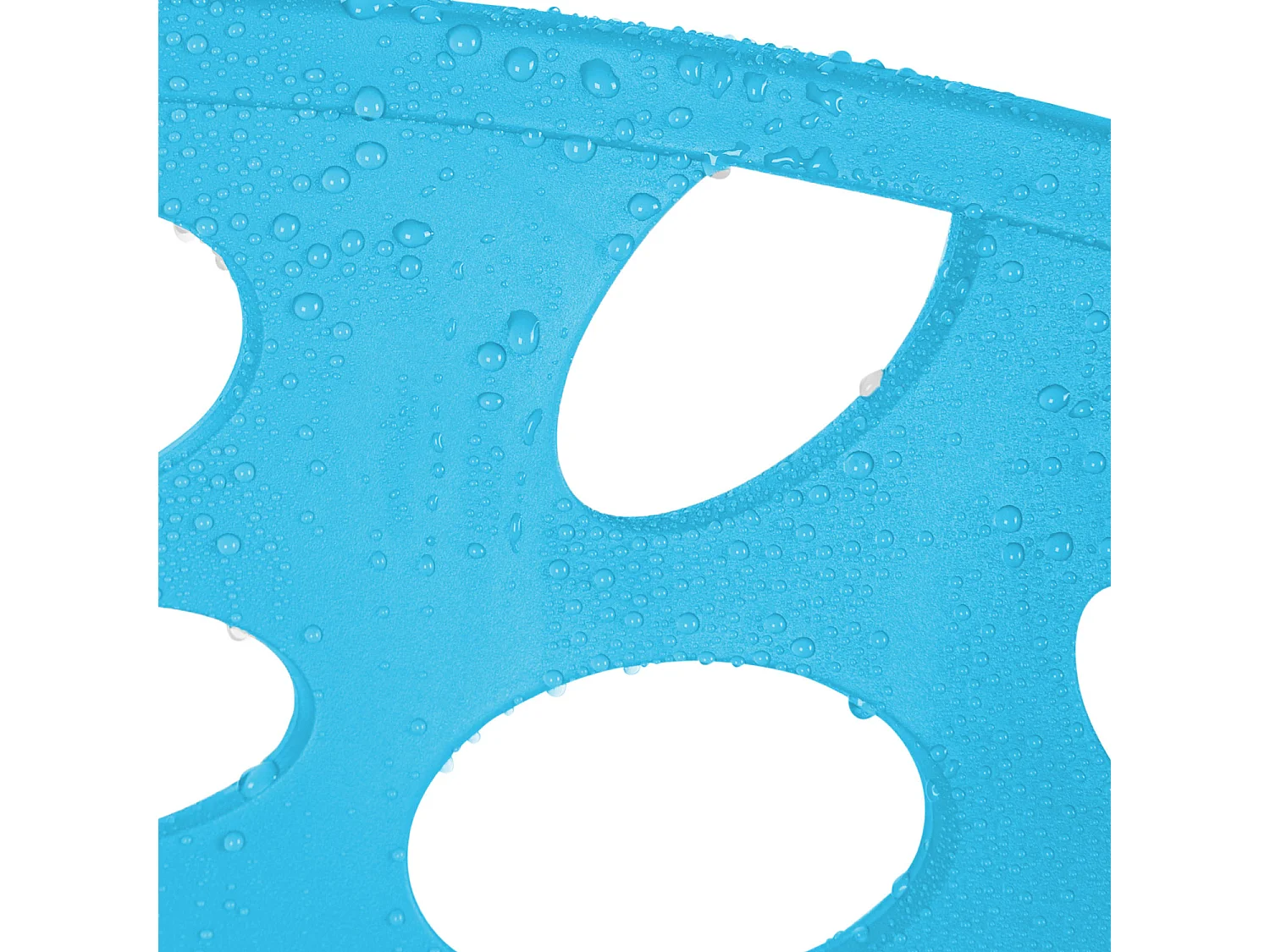 Silla de jardín 47x83x47 cm Azul