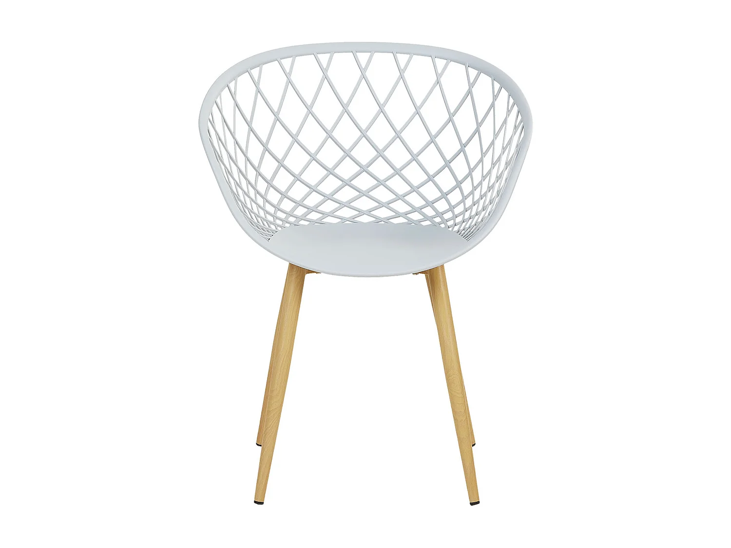 Silla de jardín 62x80x57 cm gris