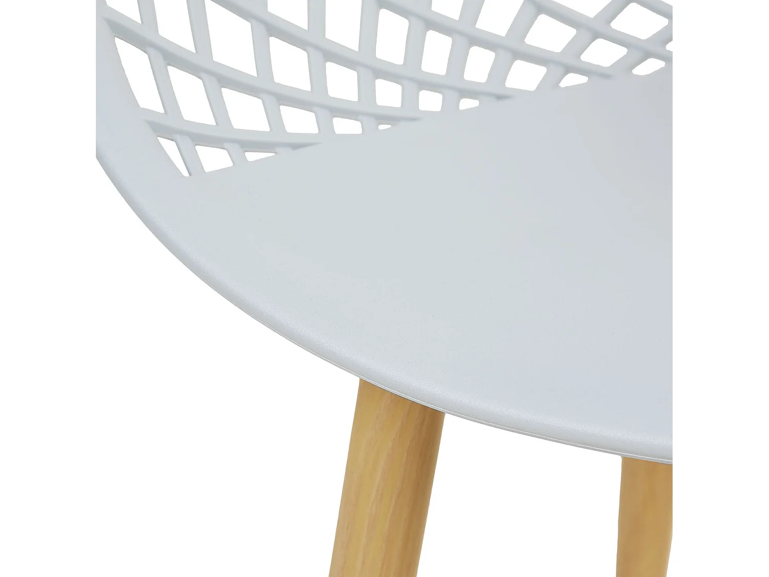 Silla de jardín 62x80x57 cm gris