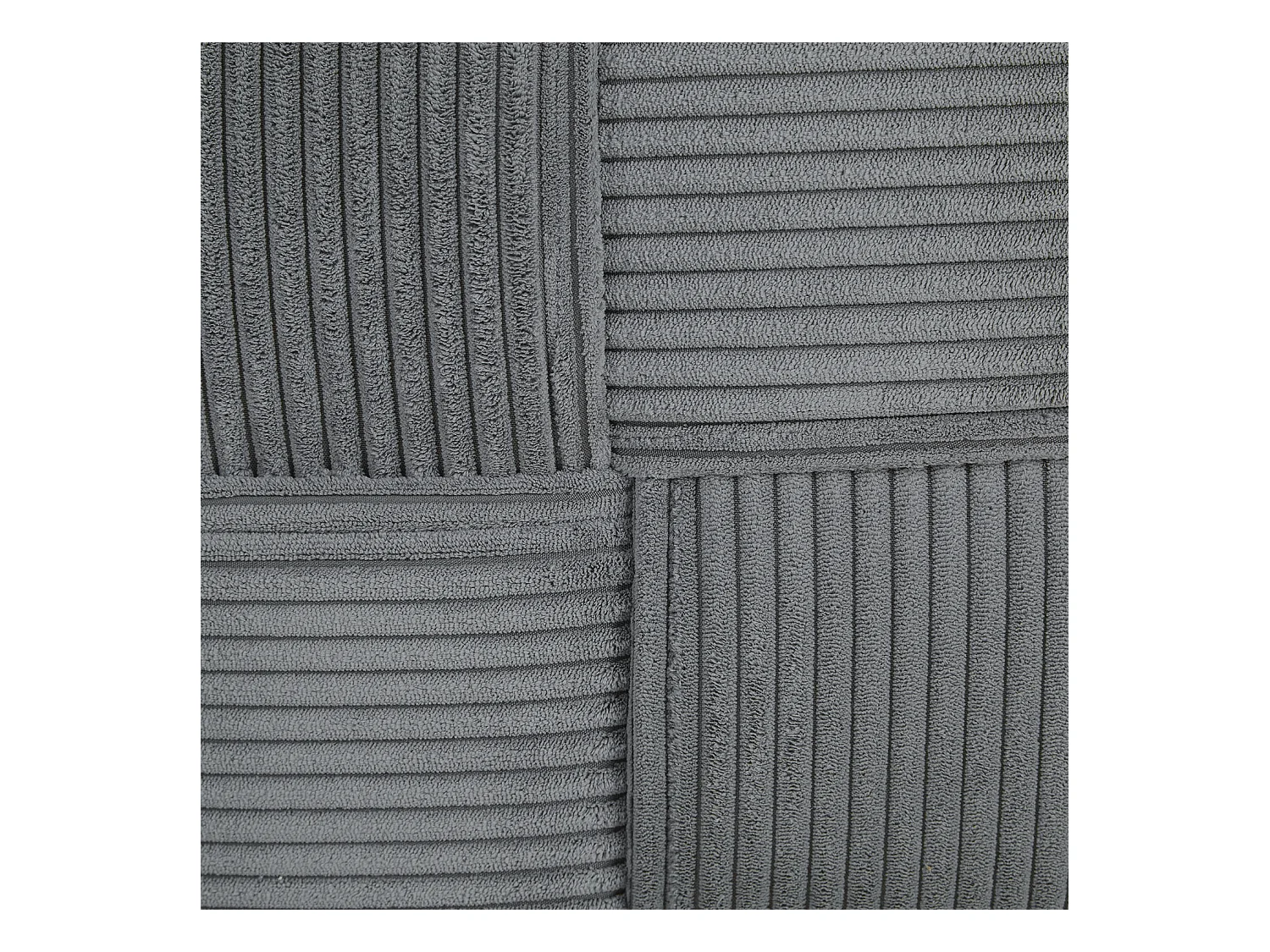 Repose-pieds 46x41x46 cm gris