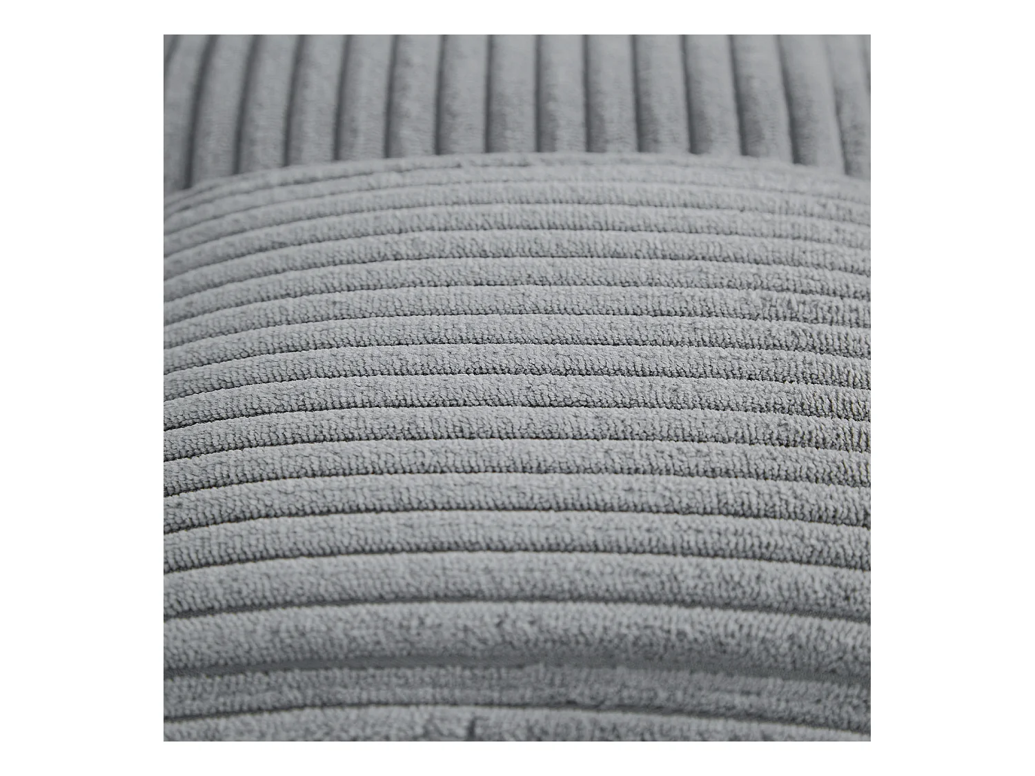 Repose-pieds 46x41x46 cm gris