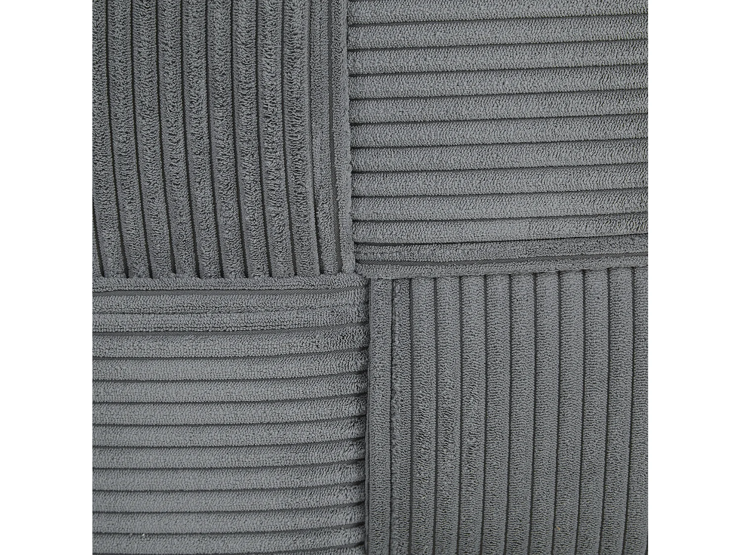 Repose-pieds 46x41x46 cm gris