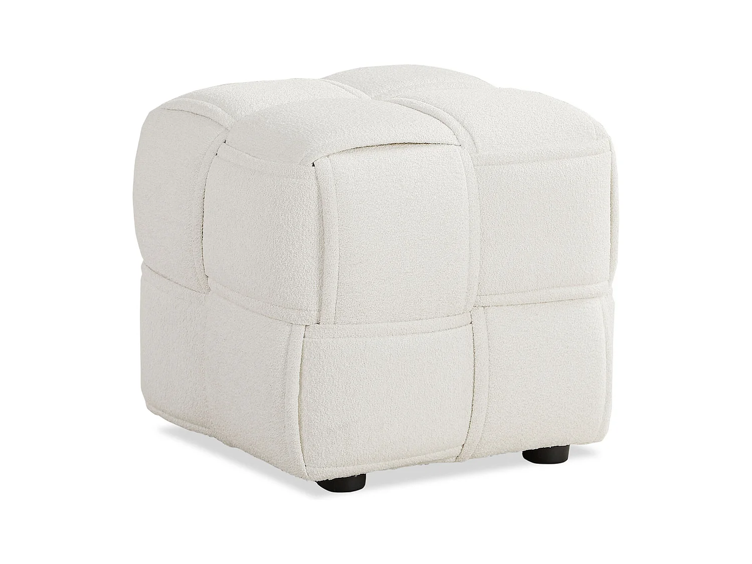 Repose-pieds 46x41x46 cm Beige