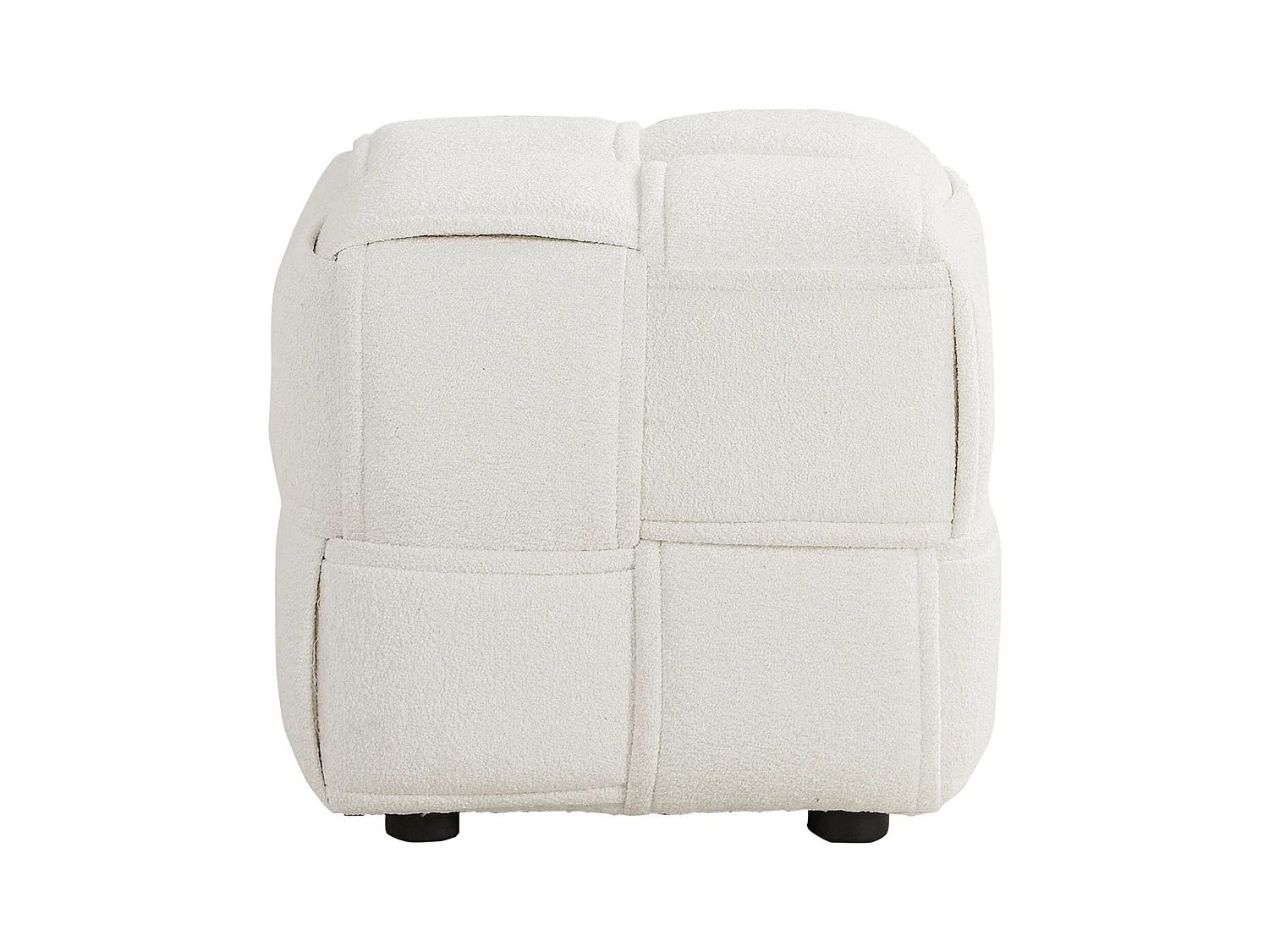 Repose-pieds 46x41x46 cm Beige