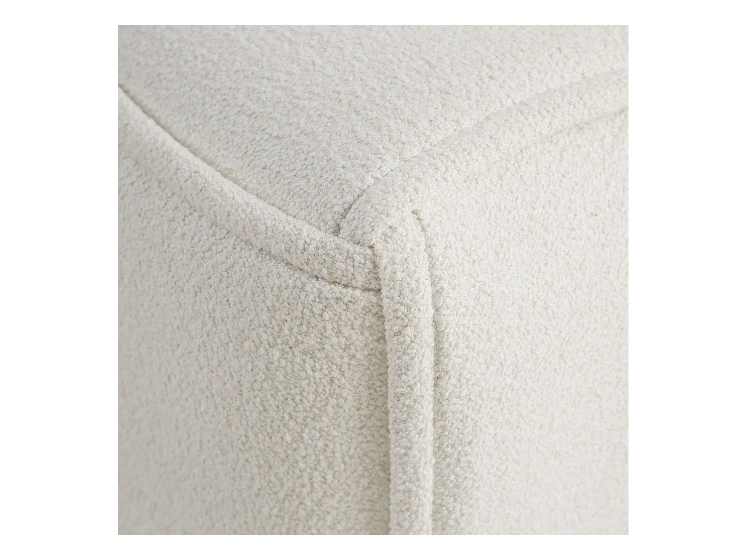 Repose-pieds 46x41x46 cm Beige