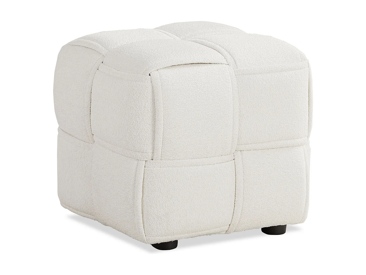 Repose-pieds 46x41x46 cm Beige